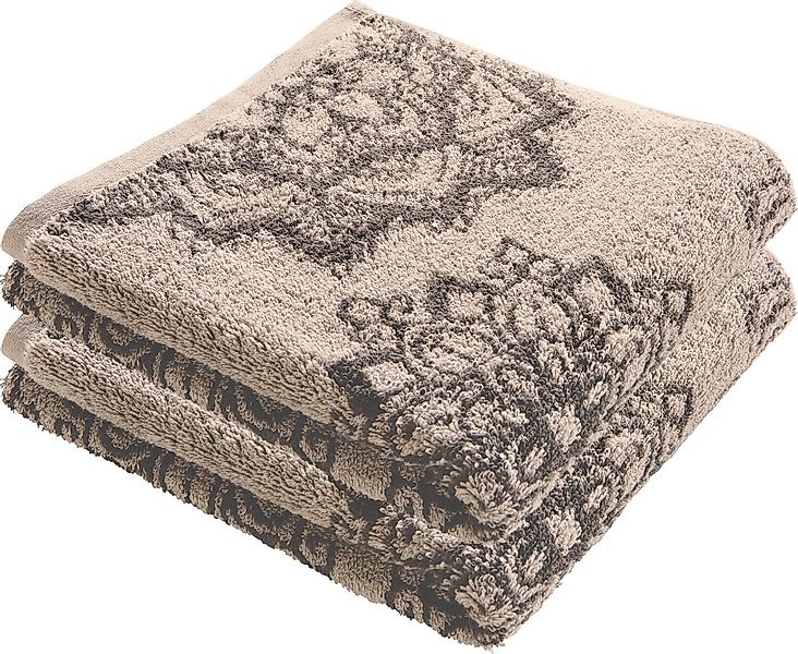 Erwin Müller Duschtuch Duschtuch "Mandala" 2er-Pack, Frottier, Walk-Frottie günstig online kaufen