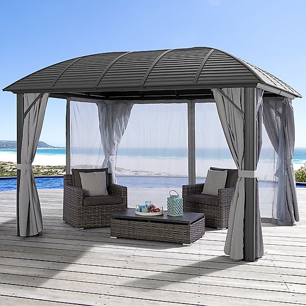 KONIFERA Pavillon Juni, inkl. 4 Seitenteile günstig online kaufen