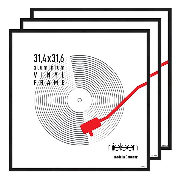 nielsen Bilderrahmen Vinyl- Schallplattenrahmen Aluminium, (3 günstig online kaufen