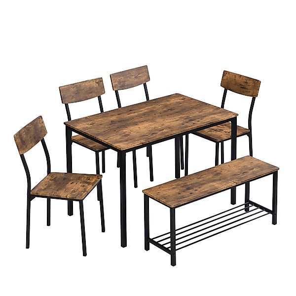 Sweiko Essgruppe, Esstisch und Stühle Set, günstig online kaufen