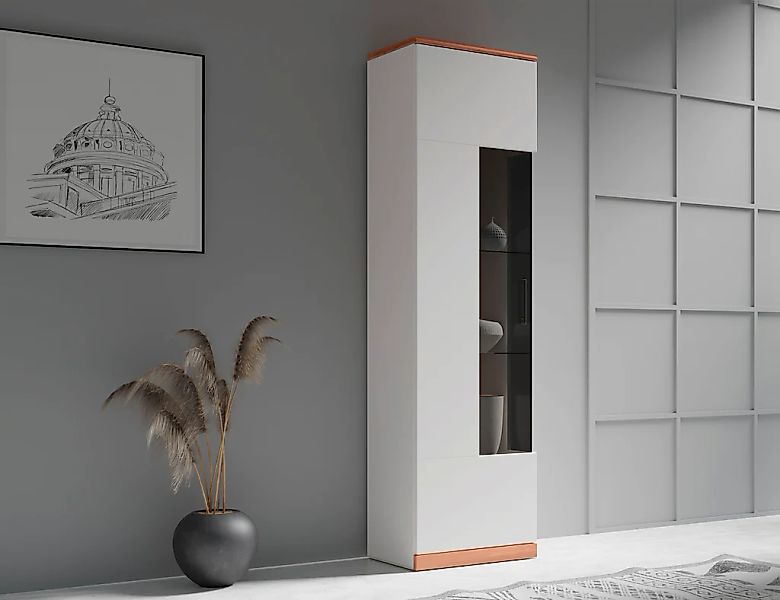 OTTO home Vitrine "Ribe,180cm hoch,5 Fächer,2 Glasböden variabel einsetzbar günstig online kaufen