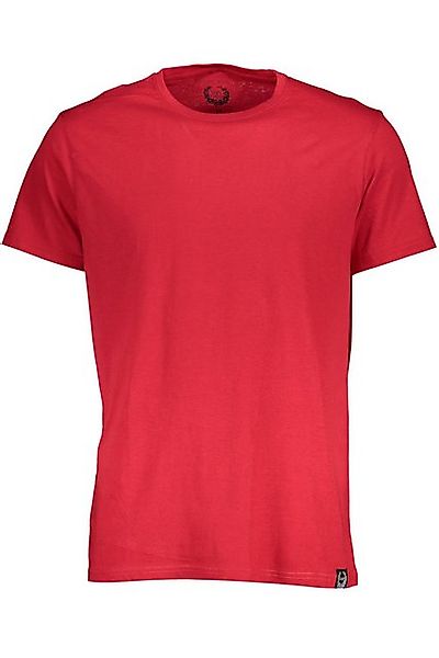 GIAN MARCO VENTURI T-Shirt Rotes Kurzarm-Herren-T-Shirt mit Rundhalsausschn günstig online kaufen