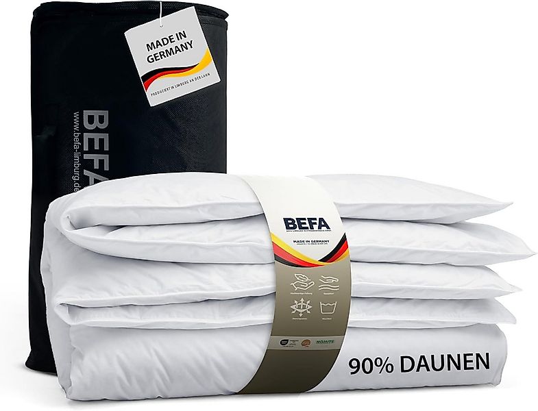 BEFA NATUR Daunenbettdecke Premium-Sommerdecke, Bettdecken für Sommer - kus günstig online kaufen
