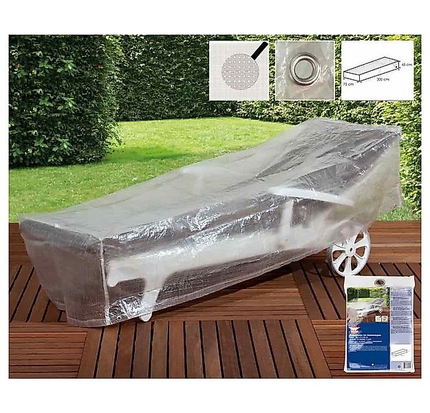 Boni-Shop Gartenmöbel-Schutzhülle Schutzhülle Liege transparent, Abdeckplan günstig online kaufen