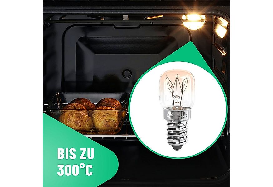 greate. Spezialleuchtmittel Backofenlampe E14 15W - 4er Pack, Backofen, Sal günstig online kaufen