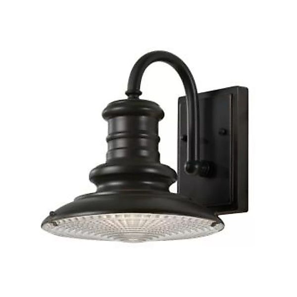 Wandlampe Außen in Bronze Aluminium IP44 Industrial günstig online kaufen