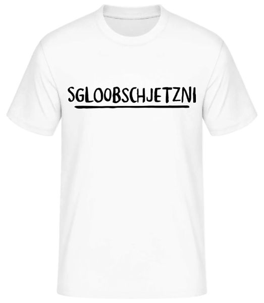 Sgloobschjetzni · Männer Basic T-Shirt günstig online kaufen