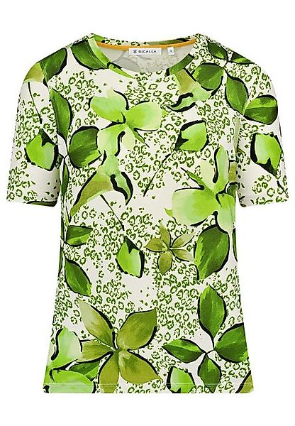 BICALLA T-Shirt Shirt AnimalFlower - 01/white-green günstig online kaufen