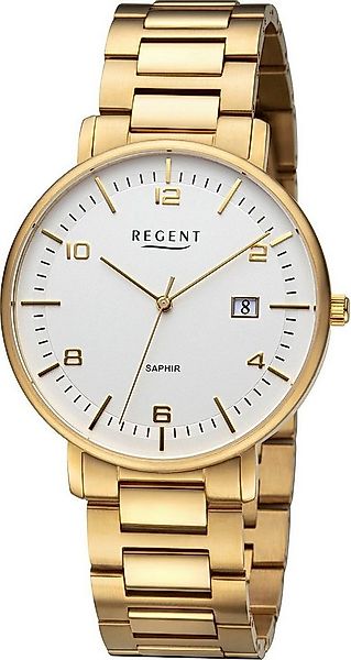 Regent Quarzuhr F1522 - 19794590, Armbanduhr, Herrenuhr, Datum, Saphirglas, günstig online kaufen