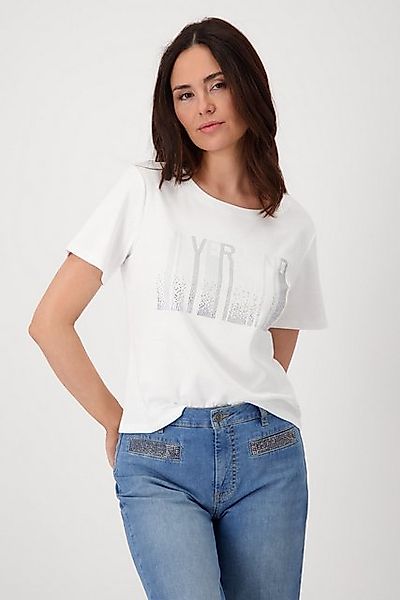 Monari T-Shirt Shirt Schmuck Mit Rundhalsausschnitt günstig online kaufen