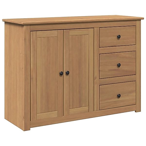 vidaXL Sideboard mit Schubladen Panama 112x40x80 cm Massivholz Kiefer 40163 günstig online kaufen