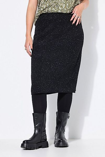 Studio Untold Schlupfrock Strickrock Slim Shape Midilänge Pepper&Salt günstig online kaufen