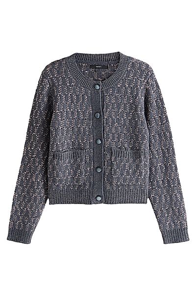 Next Strickjacke Funkelnde Co-Ord Strickjacke mit günstig online kaufen