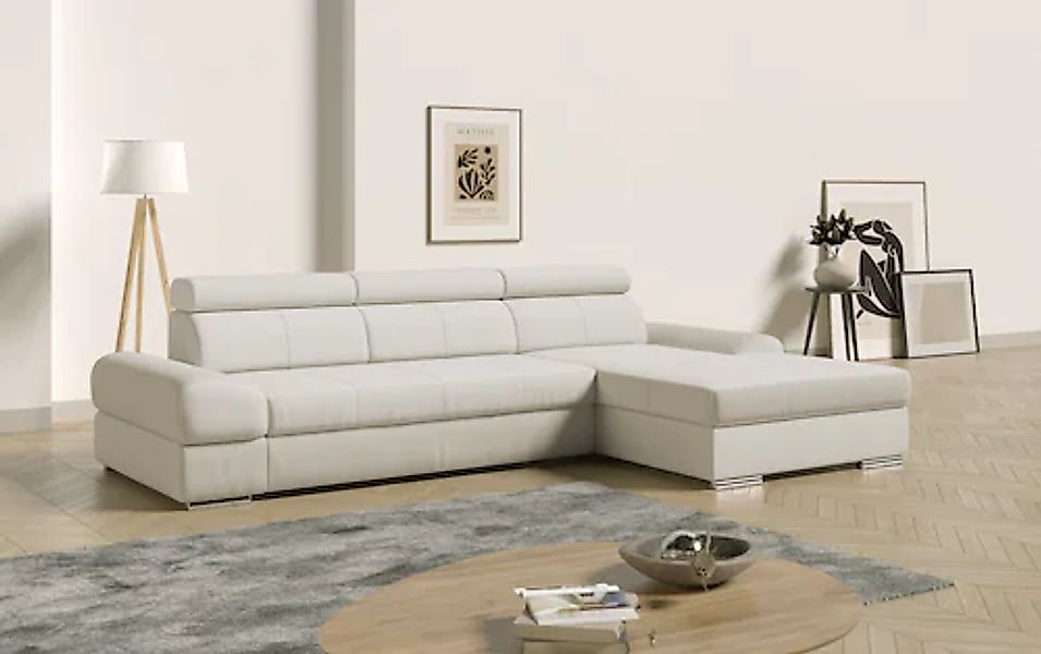 sit&more Ecksofa »Broadway L-Form« inklusive Kopfteilverstellung, wahlweise günstig online kaufen