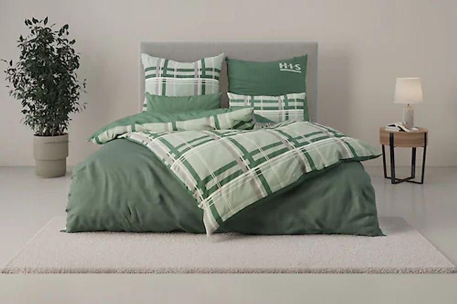 H.I.S Wendebettwäsche »Talin« 2 Stk. tlg. in Gr. 135x200 oder 155x220 cm, 1 günstig online kaufen