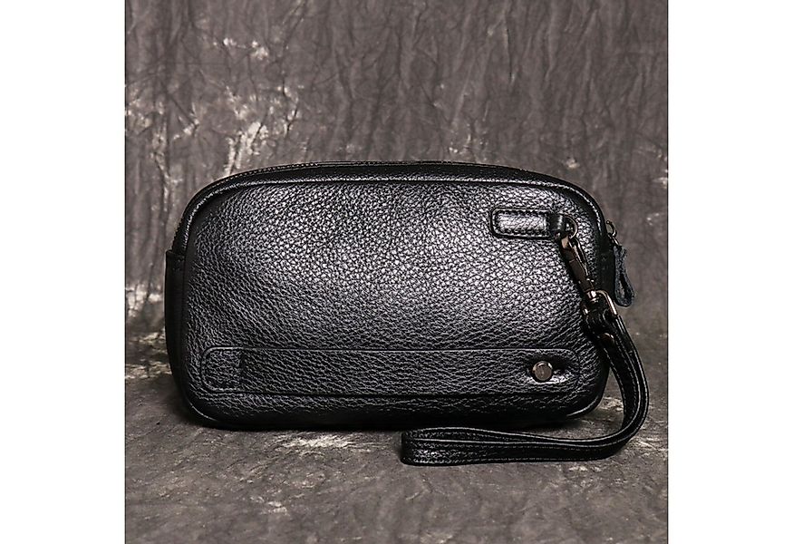YUBRO-STUDIO Clutch Herren Leder Handgelenktasche Reise Clutch Organizer Kl günstig online kaufen