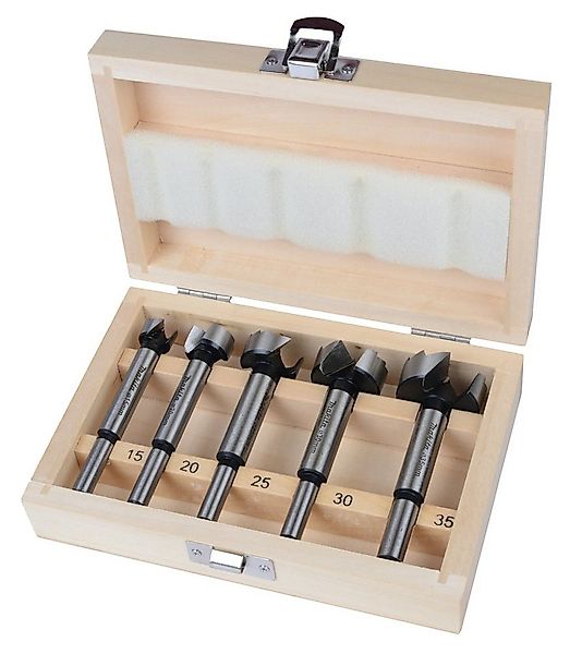 Makita Forstnerbohrer D-47363, (Set, 5-tlg., 5 Bohrer: Ø 15mm, Ø 20mm, Ø 25 günstig online kaufen