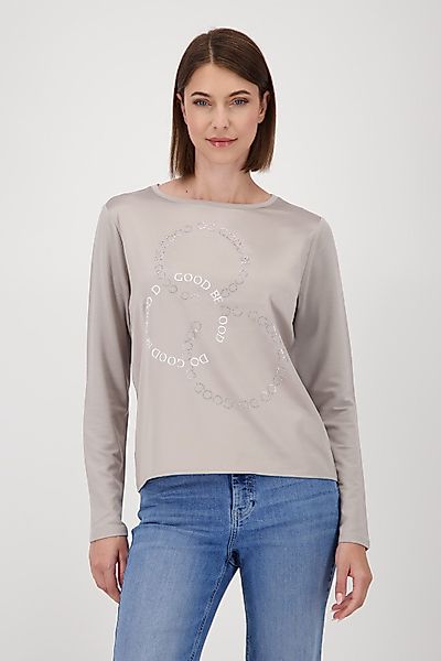 Monari Langarmbluse Schluse Basic Schmuck Mit günstig online kaufen