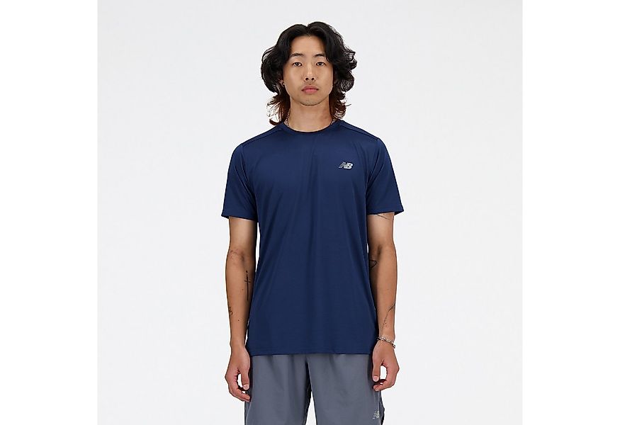 New Balance Laufshirt SPORT ESSENTIAL T-SHIRT (1-tlg) mit Streifendesign günstig online kaufen