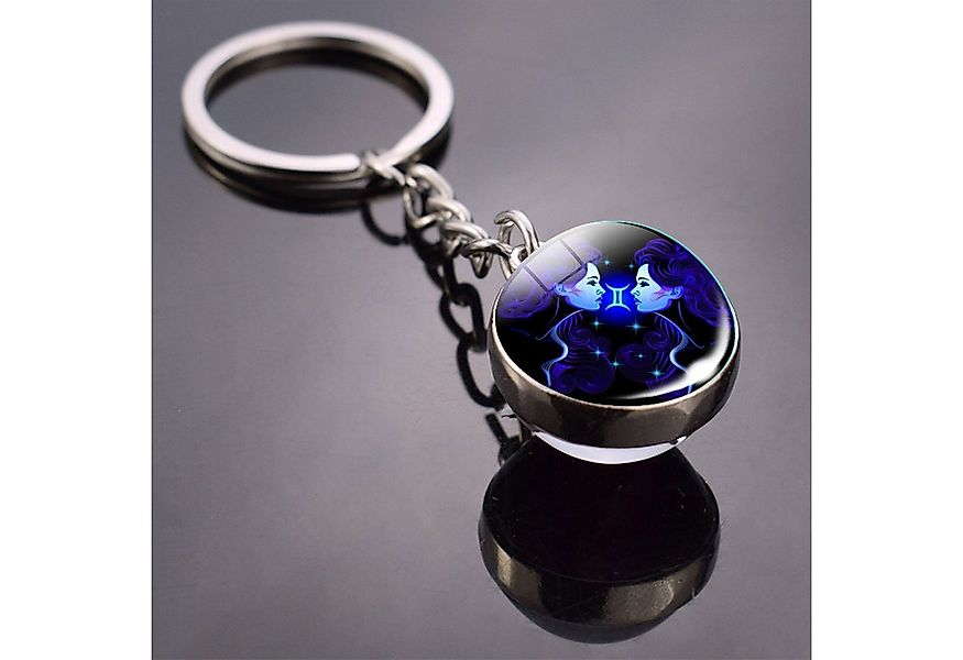 Stelby Schlüsselanhänger mit Gravur Sternzeichen Schlüsselanhänger 3D mit G günstig online kaufen