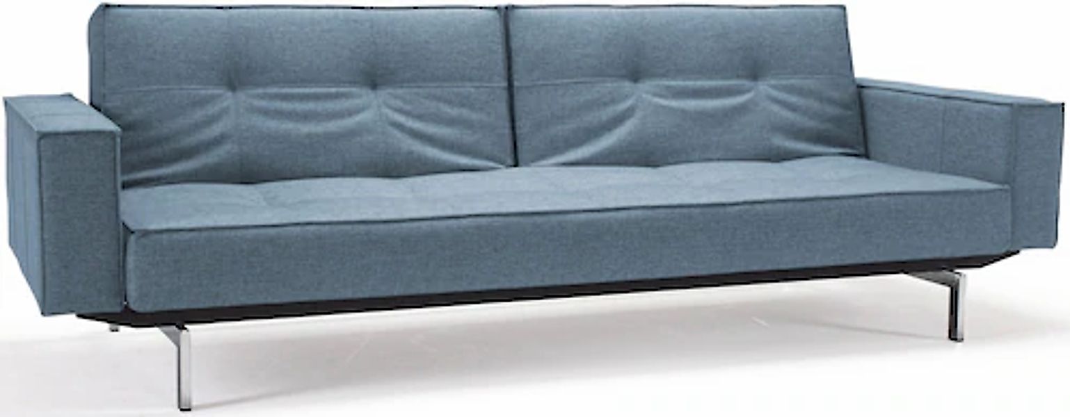 INNOVATION LIVING ™ Schlafsofa »Splitback«, mit chromglänzenden Beinen, in günstig online kaufen