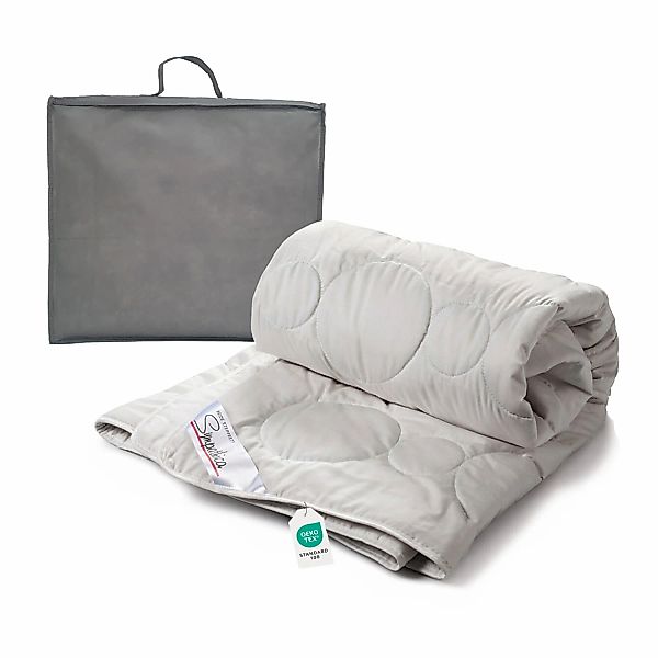 Sommerdecke 100% Premium Wildseide Seide Sommerbett Bettdecke 135x200 günstig online kaufen