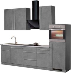 wiho Küchen Küchenzeile Chicago, mit E-Geräten, günstig online kaufen