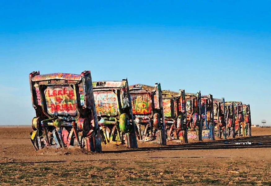 Papermoon Fototapete »Autowracks« günstig online kaufen