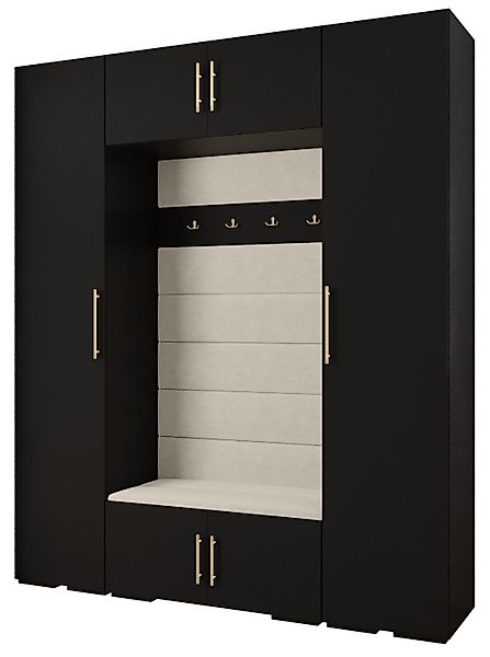 ABIKS MÖBEL Kompaktgarderobe INOVA 3 SATZ günstig online kaufen