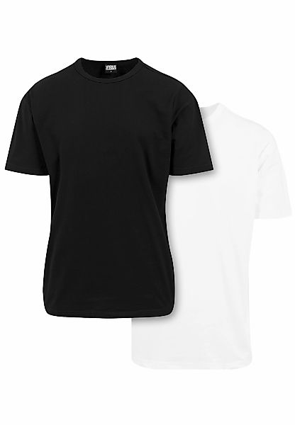 URBAN CLASSICS T-Shirt "Urban Classics Herren Oversized Tee 2-Pack", (1 tlg günstig online kaufen