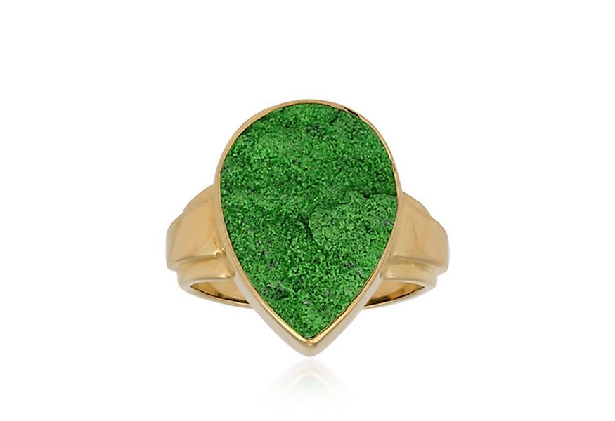 Cavill Solitärring Cavill Ring 12 ct Tropfenschliff, vergoldetes Sterlingsi günstig online kaufen