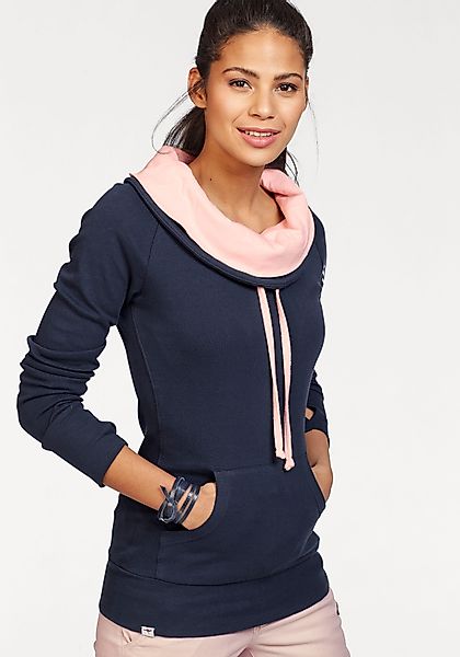 KangaROOS Longsweatshirt figurbetonter Schnitt, mit stylischem günstig online kaufen