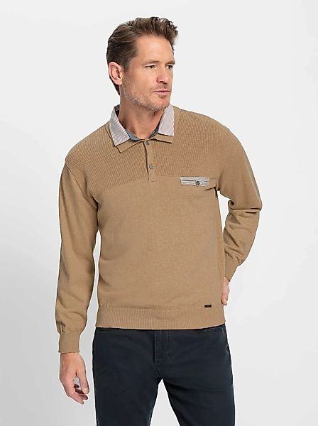 Marco Donati Polokragenpullover "Polopullover" günstig online kaufen