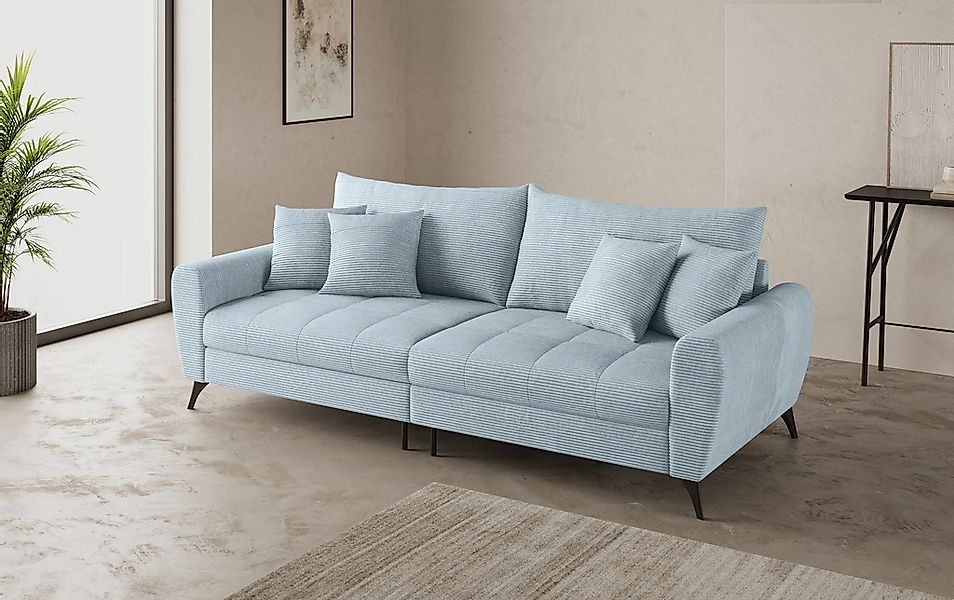 Mr. Couch Big-Sofa "Blackburn II", Mit Kaltschaumpolsterung bis 140 kg bela günstig online kaufen