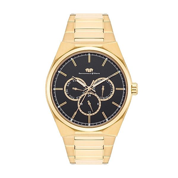 Rhodenwald & Söhne Multifunktionsuhr Cooledge gelbgold, günstig online kaufen