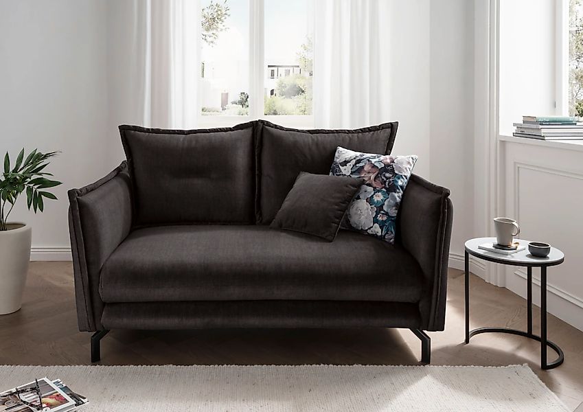 Home affaire 2-Sitzer "LAVA Breite 168 cm, modern & elegant, aktuelle Kisse günstig online kaufen