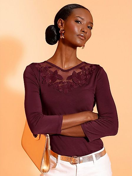 creation L T-Shirt Lyocell-Shirt 3/4-Arm günstig online kaufen