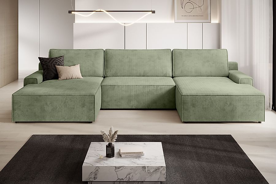 TRENDMANUFAKTUR Wohnlandschaft Challenge, Schlafsofa mit Bettkasten, günstig online kaufen