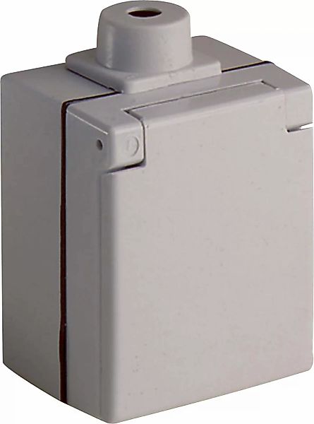ABL AP-Steckdose PERILEX 16A grau IP44 2441 - 2441860 günstig online kaufen