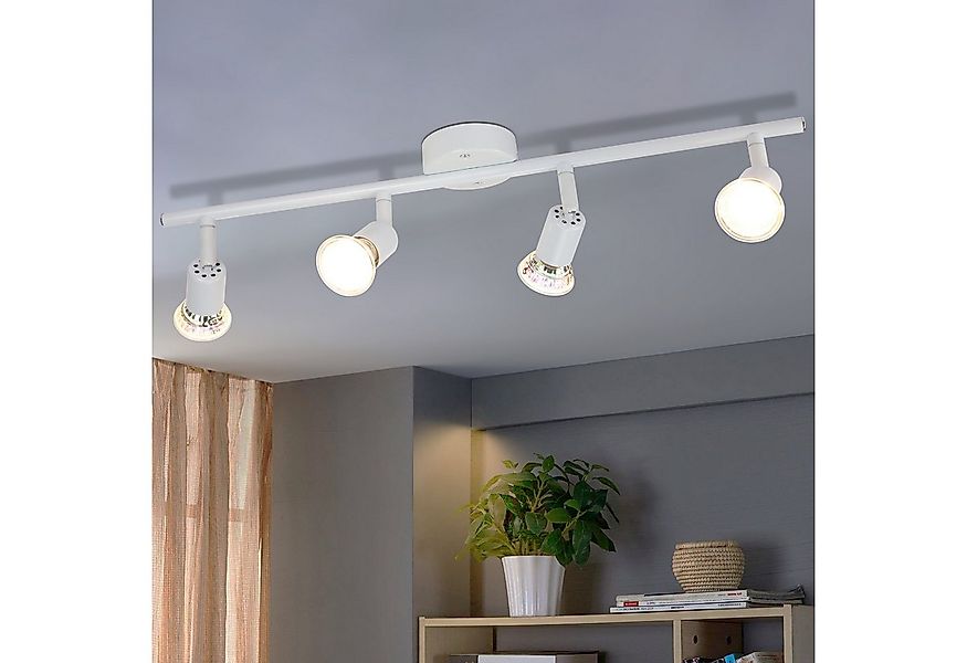 Nettlife LED Deckenstrahler LED Deckenstrahler Schwenkbar GU10 1/2/3/4 Flam günstig online kaufen