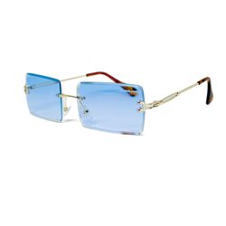 salazar.plus Sonnenbrille Randlos Rechteckig Unisex Rahmenlos günstig online kaufen