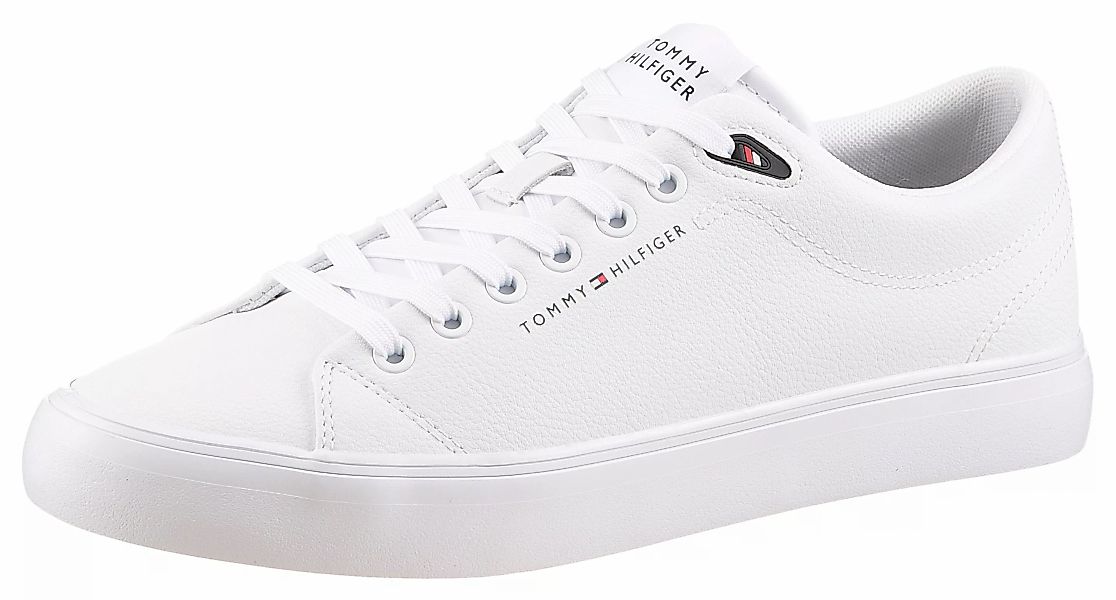 Tommy Hilfiger Sneaker "TH HI VULC CORE LOW LTH II ESS", Freizeitschuh, Hal günstig online kaufen