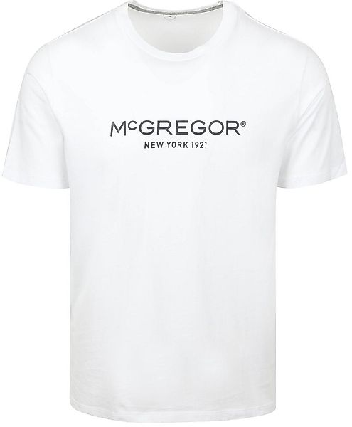 McGregor Essential T-Shirt Logo Weiß - Größe L günstig online kaufen