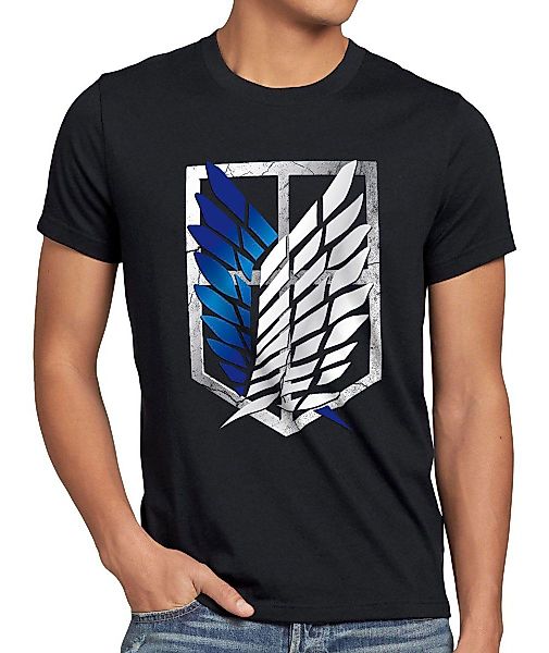 style3 T-Shirt Aufklärungstruppe Titan Emblem Riesen günstig online kaufen