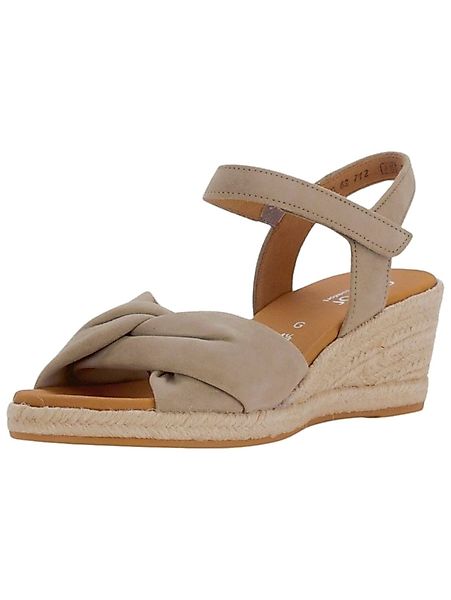 Gabor Sandalen Veloursleder Keilsandalette günstig online kaufen