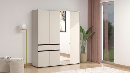 INOSIGN Kleiderschrank "Corbett, grifflose Optik, FSC-zertifziert, Made in günstig online kaufen