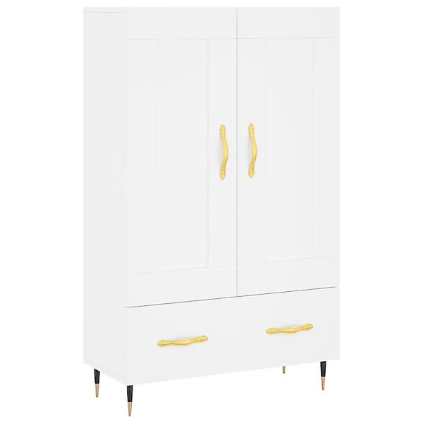 vidaXL Highboard Weiß 69,5x31x115 cm Holzwerkstoff 830300 günstig online kaufen