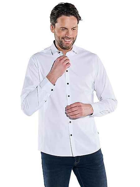 Engbers Langarmhemd engbers Herren Langarm-Hemd "My Favorite", Reinweiss günstig online kaufen