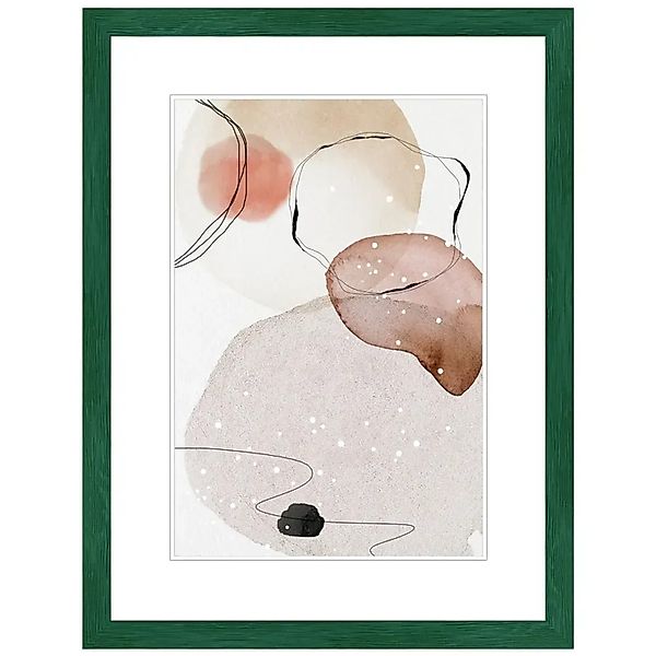 WANDStyle Bilderrahmen H300, Dunkelgrün, aus Massivholz im Stil Modern günstig online kaufen