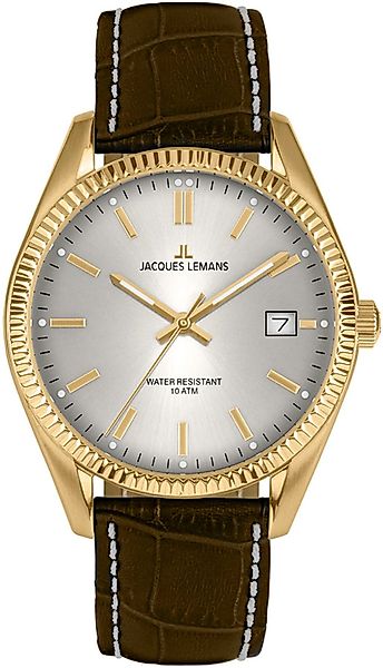 Jacques Lemans Quarzuhr 50-3X, Armbanduhr, Herrenuhr, günstig online kaufen
